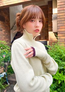 三軒茶屋 　下北沢　美容室　美容師　レイヤーカット　ミディアム　ヘアセット　ヘアアレンジ